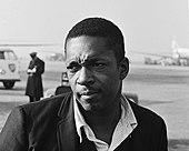 1982 winner John Coltrane. John Coltrane in 1963.jpg