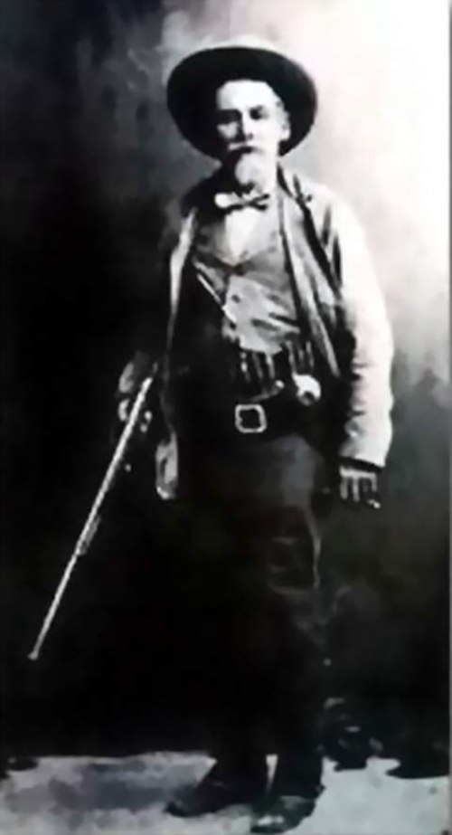 John Horton Slaughter with his shotgun