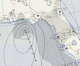 June 6, 1953 Tropical Storm Alice weather map.jpg