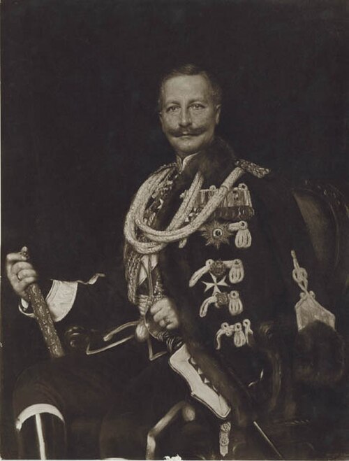 Müller-Ury's 1909 portrait of Kaiser Wilhelm II
