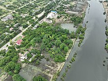 Kalynivske after the destruction of Kakhovka Hydroelectric Power Plant, 2023-06-14 (05).jpg