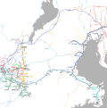 近畿日本鉄道路線図