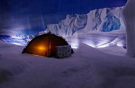 Queen Maud Land, Antarctica Klimahaus Bremerhaven