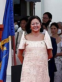 Liza Araneta Marcos at the 2022 inauguration of Bongbong Marcos.jpg