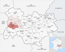 Locator map of Arrondissement Issoire 2017.png