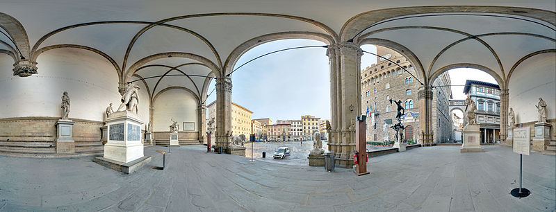 File:Loggia dei Lanzi 360 view middle.jpg