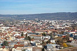 General view of Lons-le-Saunier