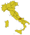 Map of Molise