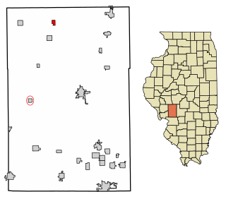 <span class="mw-page-title-main">Modesto, Illinois</span> Village in Illinois, United States
