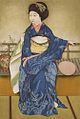 Майко из Киото (портрет гейши)