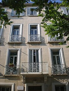 La maison natale de Marcel Pagnol.