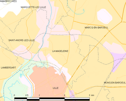 La Madeleine - Plan