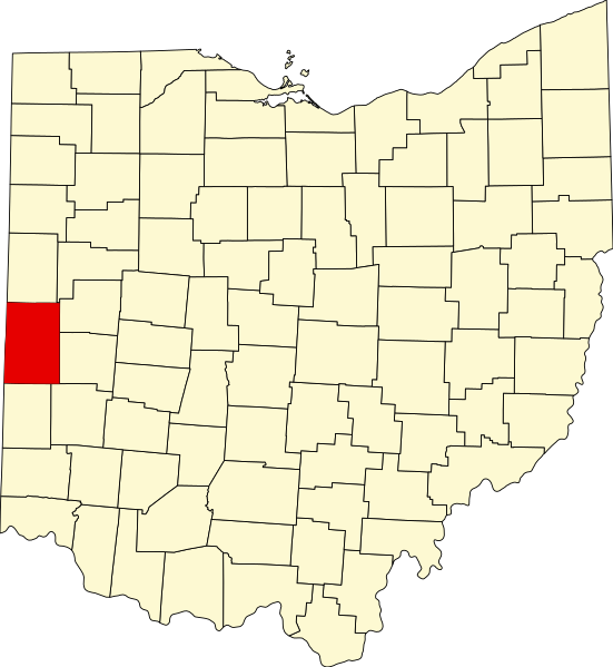 صورة:Map of Ohio highlighting Darke County.svg