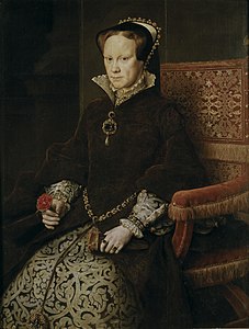 Ингилиз королева I Марияны Антонис Мор этген портрети (1554 джыл)
