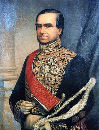 <span class="mw-page-title-main">Honório Hermeto Carneiro Leão, Marquis of Paraná</span> 19th-century politician, diplomat, judge, and monarchist of the Empire of Brazil