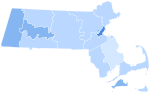 Thumbnail for 1992 United States presidential election in Massachusetts