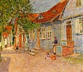 Calle soleada en Havelberg (1913)