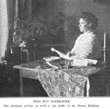 May Slessinger, от публикация от 1910 г.