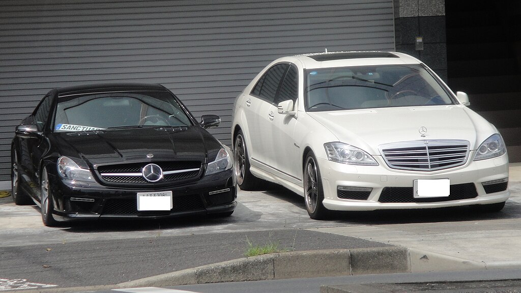 File Mercedes Benz Sl65 Amg And S65 Amg Long Jpg Wikimedia Commons