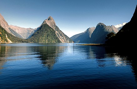 Milford Sound in Fiordland National Park, South Island