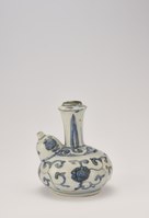 Ming-dynastiet porselen i Macaumuseum samlingen i Lisboa, Portugal