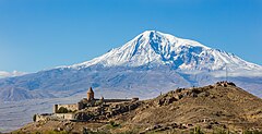 Image 25Mount Ararat in Turkey, as seen from Khor Virap, Armenia (from Mountain)