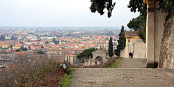 Monselice - panorama dal percorso delle sette chiese