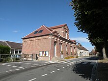 Ang Town Hall sa Le Mont-Saint-Adrien