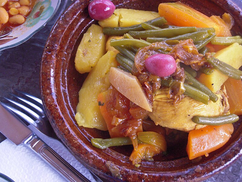 File:Moroccan food and drink - tajine (5368126576).jpg