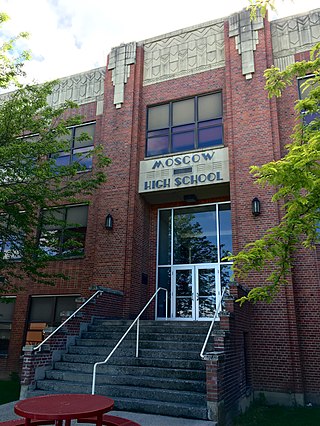 <span class="mw-page-title-main">Moscow High School</span> Public high school in Moscow, Idaho, United States