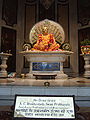 Murti of Prabhupada in ISKCON Mayapur