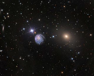 NGC 2276 Intermediate spiral galaxy in the constellation Cepheus