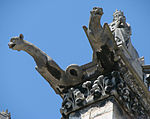 Toegepast beeldhouwwerk: Waterspuwers aan de kathedraal van Amiens