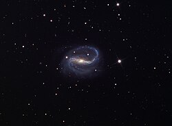 NGC 7479 na snímku z 24-palcového dalekohledu Schulman Foundation na hoře Mt. Lemmon v Arizoně (USA).