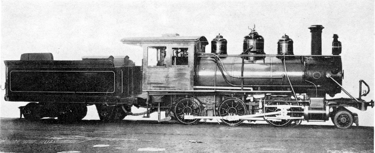 2-6-0 Mogul Locomotives in the USA