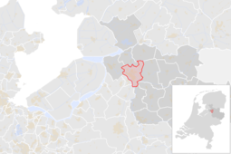Locatie van de gemeente Zwolle (gemeentegrenzen CBS 2016)