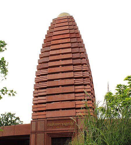 Nashorn Pagode im Zoo Berlin