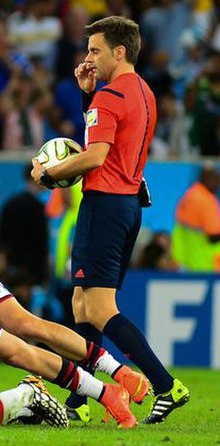 Rizzoli during the 2014 FIFA World Cup Final