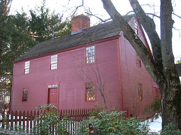 Noah Webster House – front facade