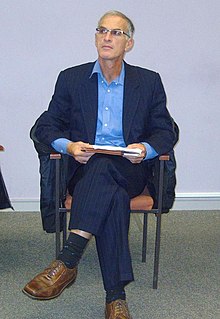 Finkelstein at the University of Leeds, England in 2009.