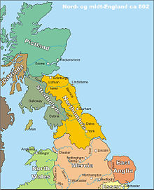 Northumbria en 802