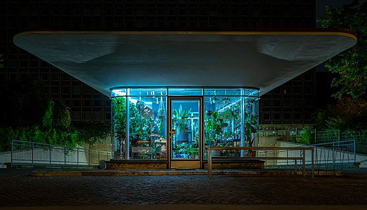 Old Gas Station in Hamburg-Grindel. Photographer: Capecross