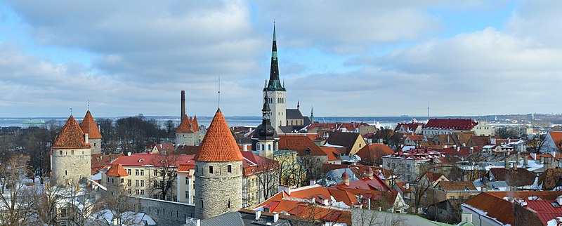 Panoraamvaade Tallinna vanalinnale Patkuli vaateplatvormilt