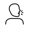 OpenMoji-black 1F5E3.svg