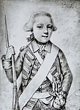 Paul David Sigismund Maurits baron van Nagell op 10-jarige leeftijd, (later Freiherr von Nagell-Gatrop)