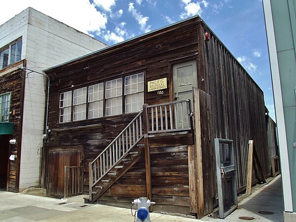 Ricketts' lab at 800 Cannery Row