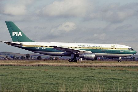 A300B4-203 компании Pakistan International Airlines (PIA)