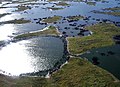 Vue aérienne du Pantanal.