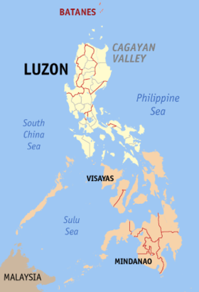 Розташування провінції на мапі Філіппін