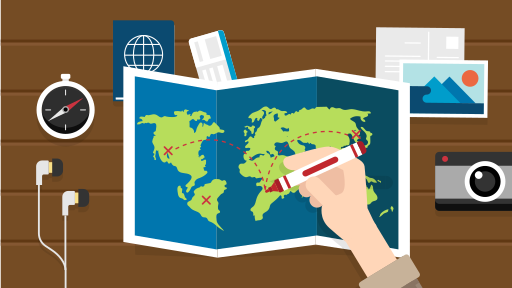 File:Planning a Trip Scene Vector.svg